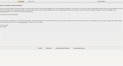 Desktop Screenshot of community.radiopsr.de